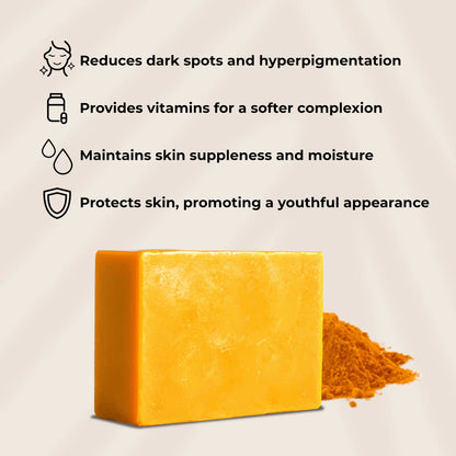 PureAyura Turmeric & Kojic Acid Soap